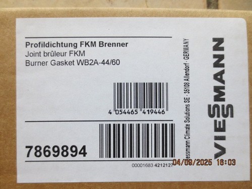 Viessmann profildichtung fkm - viessmann,